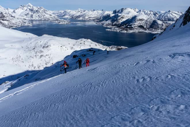 Descenso clásico en Lofoten
